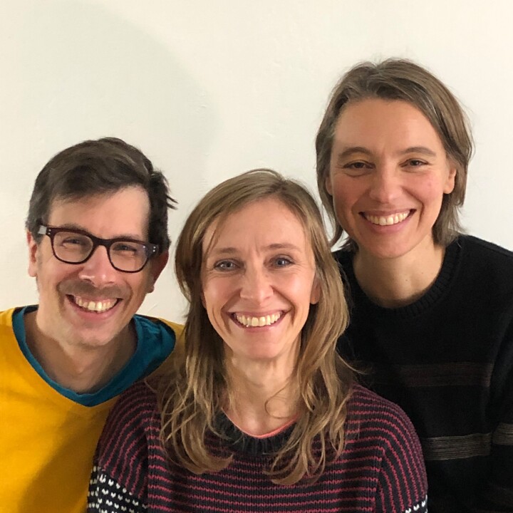 Auf dem Bild sind Jeff Hemmer, Valeska Scholz und Anke Bär zu sehen.