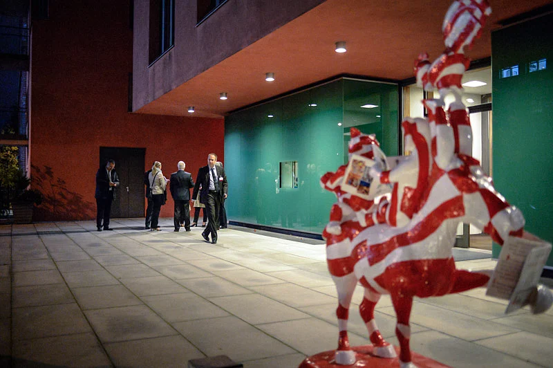 Eingangsbereich der Landesvertretung