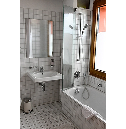Blick in den Badbereich