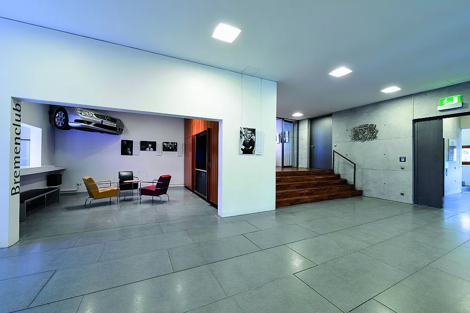 Blick in das Foyer der Landesvertretung