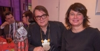 Neuer Kohlkönig Sven Regener mit Staatsrätin Ulrike Hiller