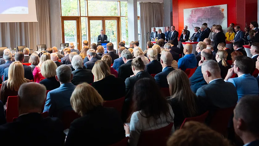 Blick ins Publikum zur Konferenz Blick ins Publikum zur Konferenz