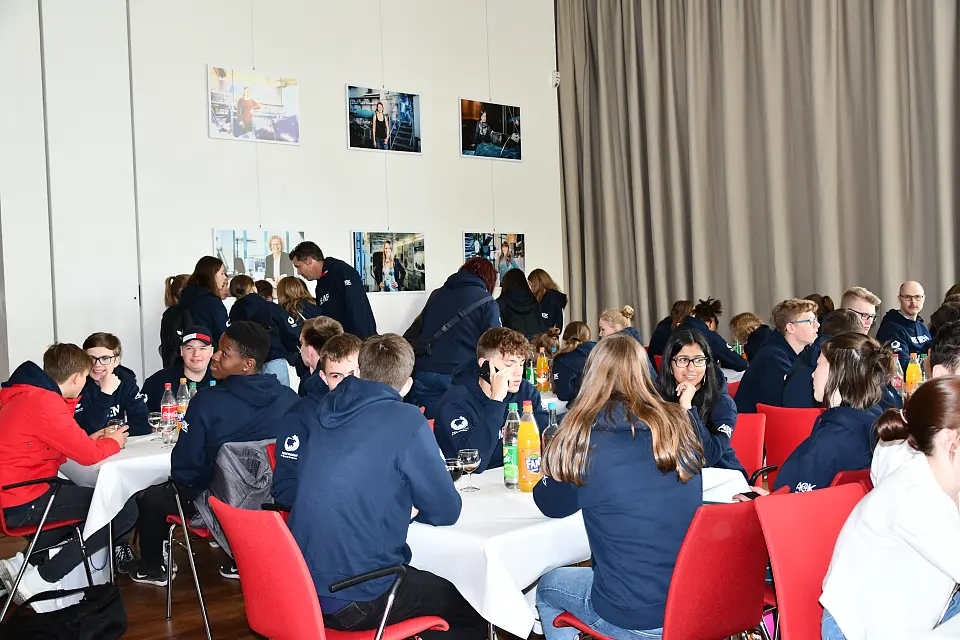 bremisches Team von "Jugend trainiert f&uuml;r Olympia" in Berlin