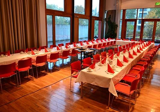 Blick in den Gartensaal