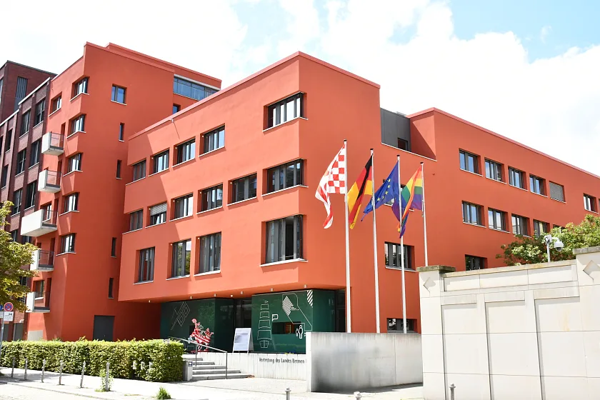 Blick auf die Bremer Landesvertretung