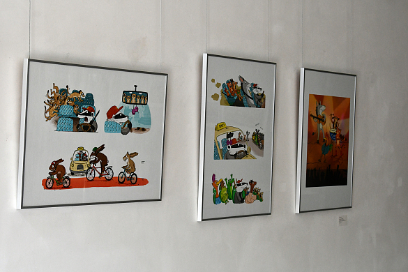 Bild aus der Ausstellung.