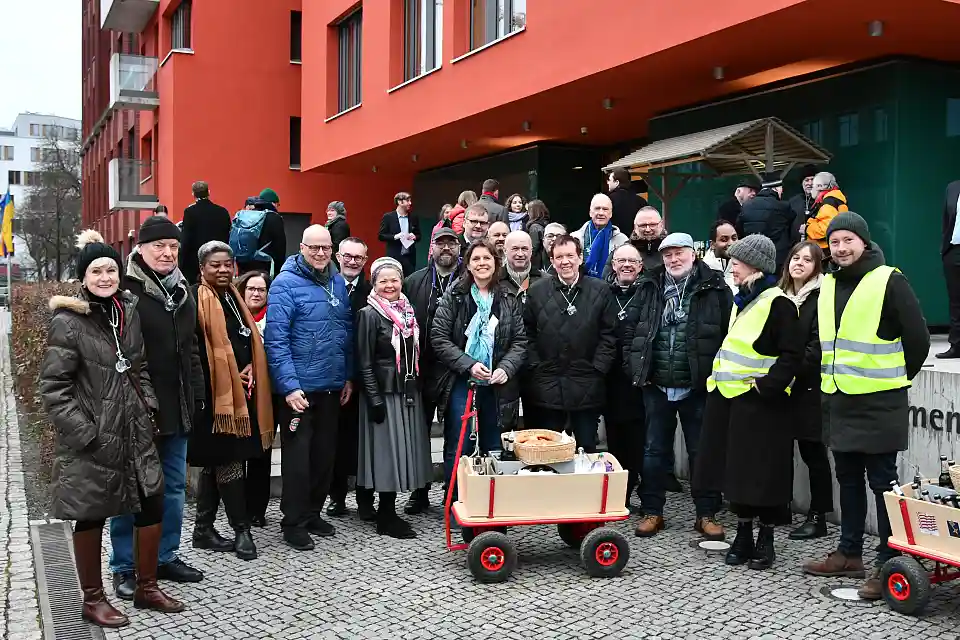 Kohltour durch den Tiergarten, vor der Roland Runde.