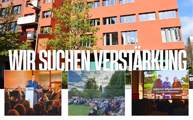 Stellenausschreibung in der Landesvertretung
